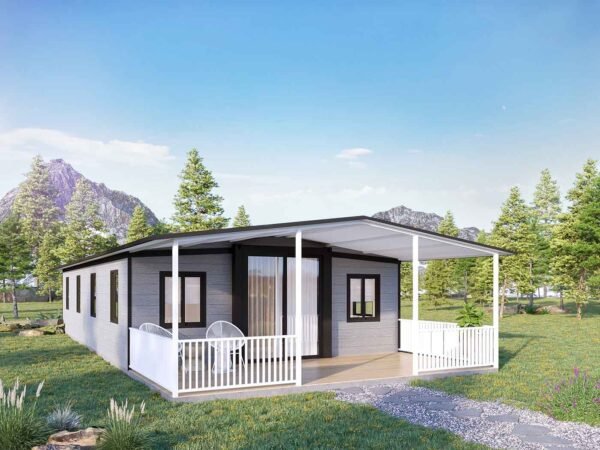 Flat Roof Expandable House - Standard (One Bath, One Room One Kitchen)